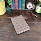 Wool Tweed Covered A6 size Notebook