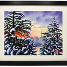 St Ives, Parish Church Framed Art Print 14" x 11" Frame Cambridgeshire Landscape