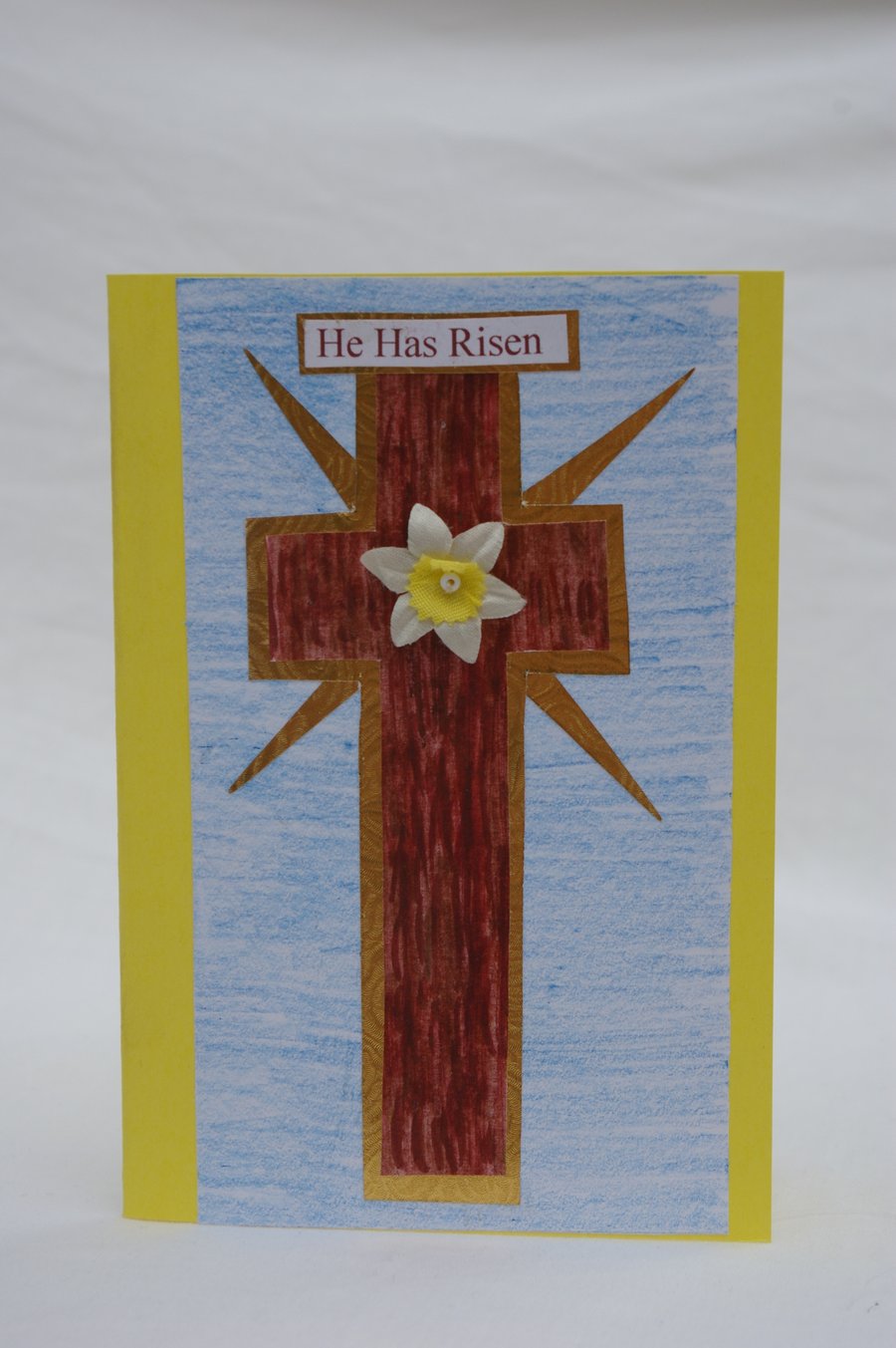 Easter Card Traditional Cross Design