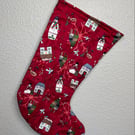 Christmas Village Stocking