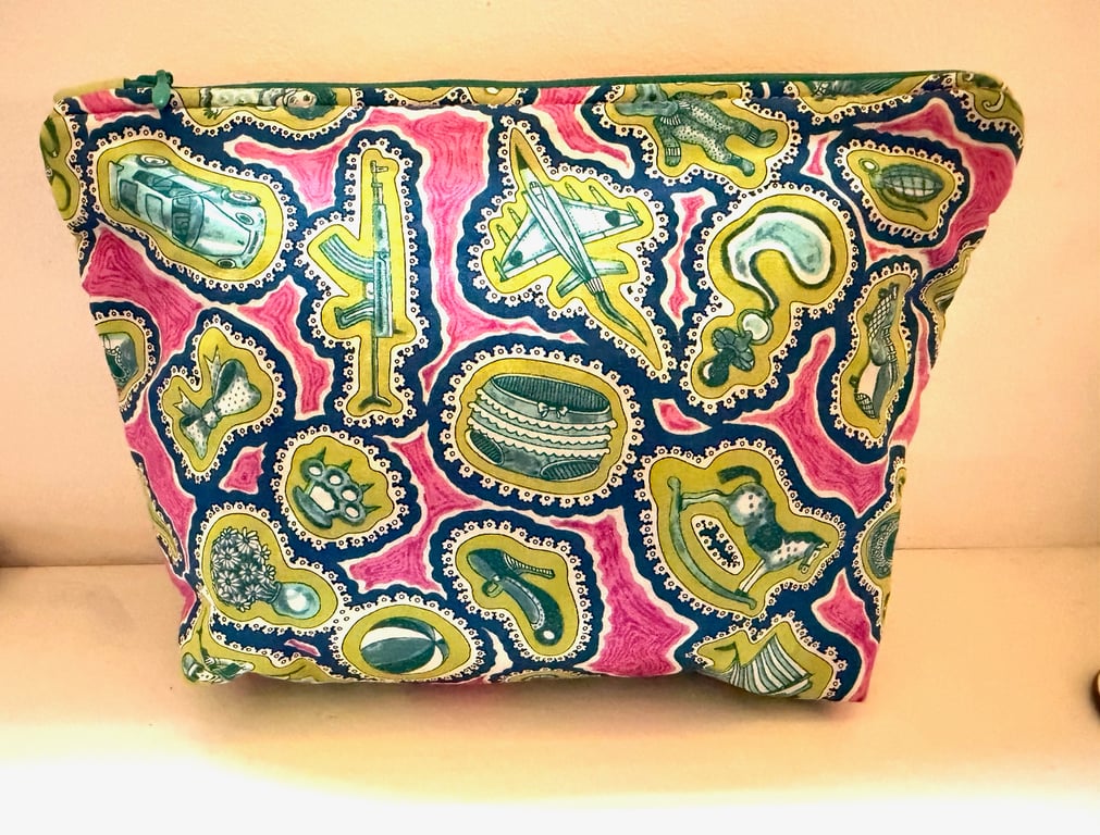 Grayson Perry 'Sissy' fabric accessory bag