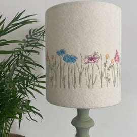 Meadow Embroidered Lampshade