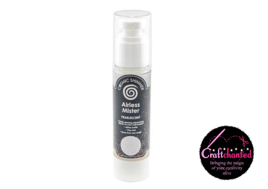 Cosmic Shimmer - Pearlescent Airless Misters - Rose Pearl - 50ml