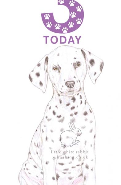 Dot the Dalmatian - 3 Today Card