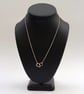 Minimalist 14ct Filled Gold & Sterling Silver Wire Linked Necklace - Image 4