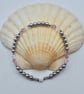 Shell Pearl & Swarovski Crystal Bracelet, Birthday, Anniversary Gifts For Her - Image 2