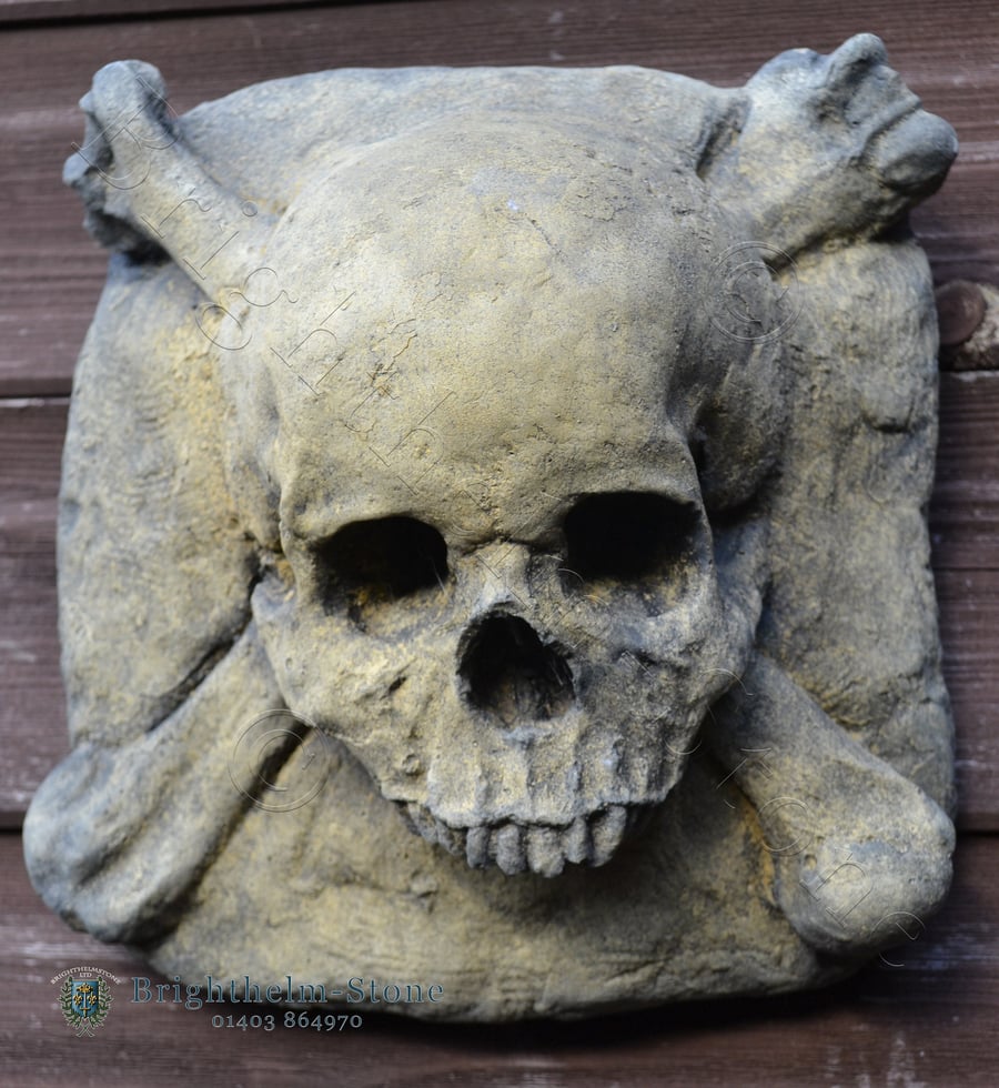 Skull and Crossbones Plaque