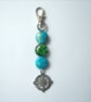 Compass Style Bag Charm - Keyring - Image 5