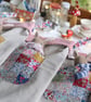 Heirloom Christmas Stocking - Liberty patchwork pocket - Image 5