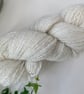 Hand spun rare breed portland wool, yarn. 