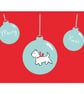 West Highland Terrier Christmas Card - Image 1