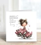 Personalised Princess Card - Card for Daughter, Granddaughter - Card With Name - Image 5