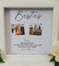 Personalised Bestie Frame,Friend Gift,Best Friend Frame,Personalised Photo Frame - Image 1