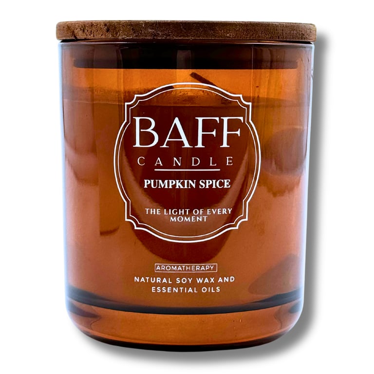 Pumpkin Spice Soy Wax Luxury Candle