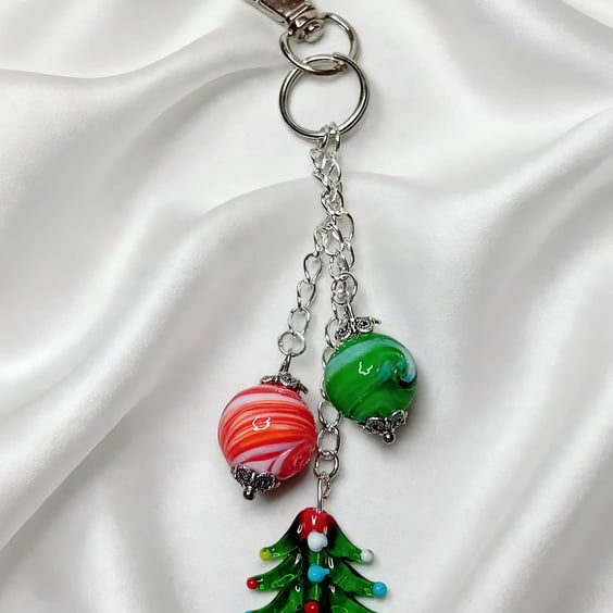 Christmas Tree Bag Charm