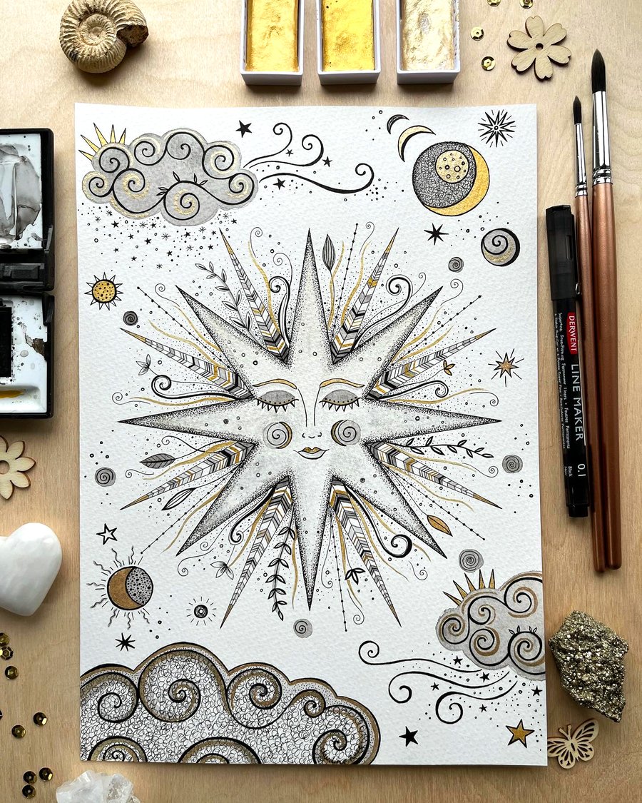 Celestial Star Original Artwork