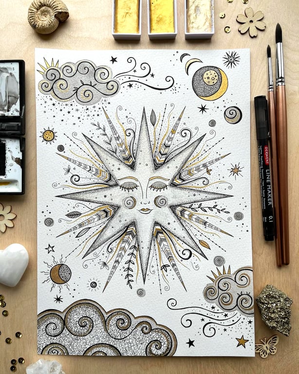 Celestial Star Original Artwork