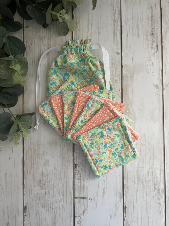 Reusable Face Wipes, Face Wipes, Reusable Fabric Beauty Gift, Pack of 7