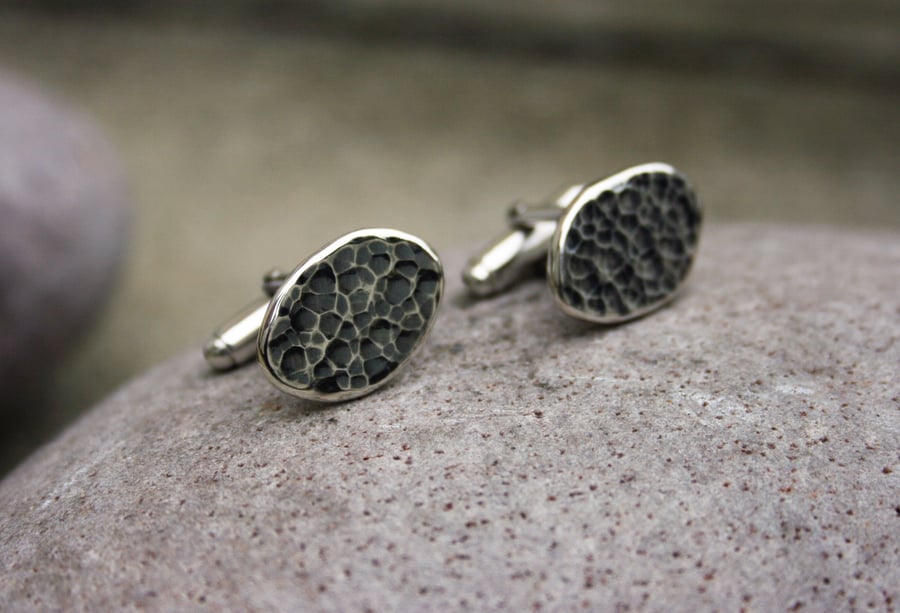 Men's Meteorite Cufflinks