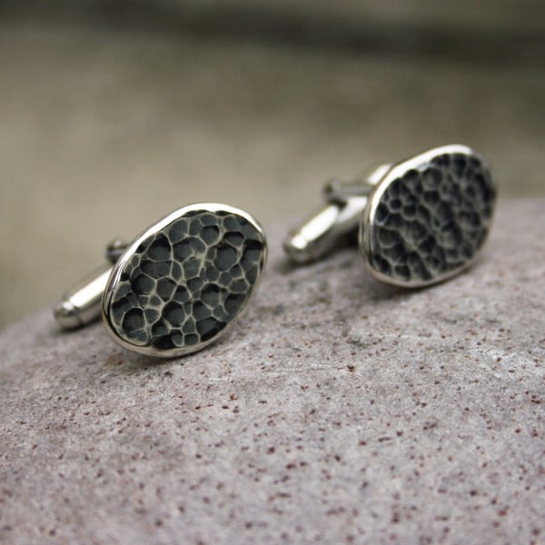 Men's Meteorite Cufflinks