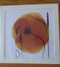 Summer Print from Original Photogram - Ivory mount to fit 12 inch square frame