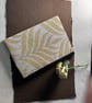 Plush hand pieced and quilted Muji notebook with free personalisation - Image 3