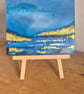 Original hand painted acrylic artwork on wood panel - Image 1