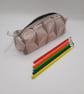 Boxed pencil case lilac pink geometric,  free UK delivery.  - Image 5
