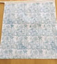 Hand Block Printed Cotton Drawstring Bag - In The Meadow  - Image 1