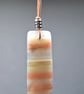 Natural Warring States Agate Trapezoid Pendants - Image 4