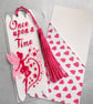 Once Upon a Time Fairy Bookmark – Pink Acrylic Reading Gift
