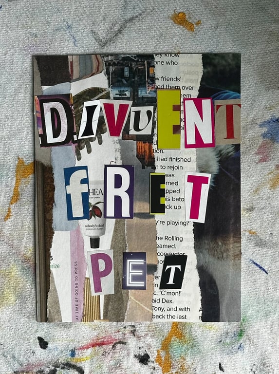 Geordie Collage- Divvent Fret Pet