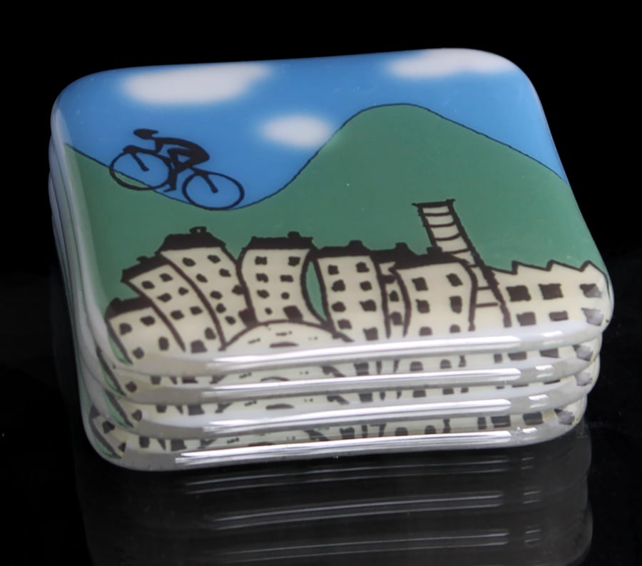 Cyclist coasters - Tour de France