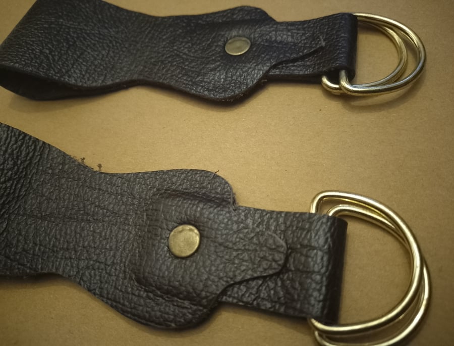 Leather skirt hikes x 2 renaissance larp steampunk gothic cowgirl cosplay comic 