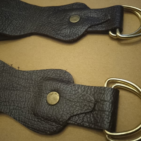 Leather skirt hikes x 2 renaissance larp steampunk gothic cowgirl cosplay comic 