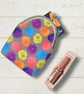 Handmade Coin Purse, Pansies, Fabric Purse - Image 5