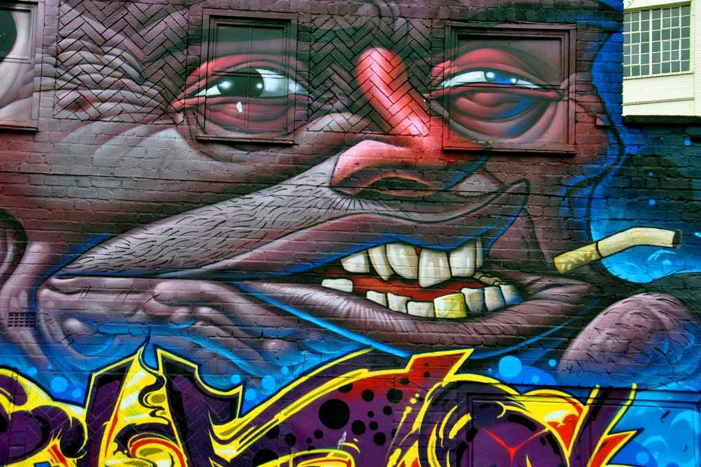 Street Art Graffiti Digbeth Birmingham UK Photograph Print