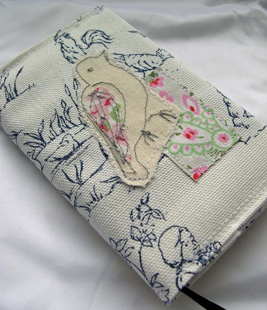 Textile Linear Bird Pocket Diary 2015 