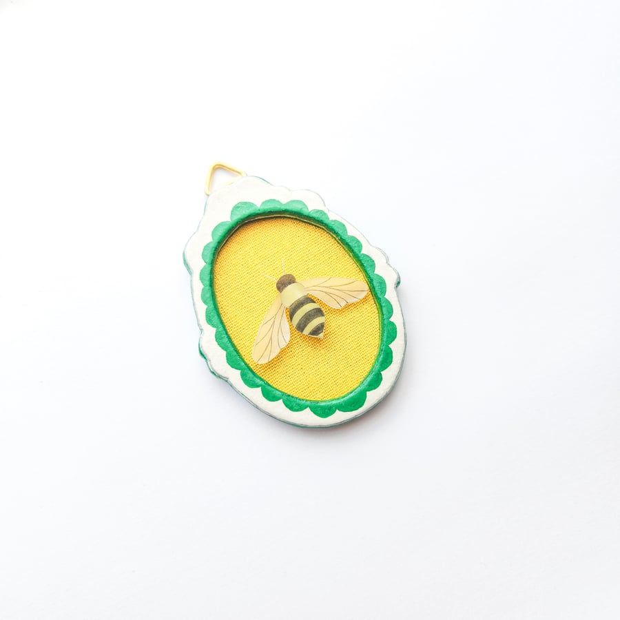 Tiny Butterfly Wall Hanging, Spring Insect Hanging