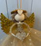 Christmas angel, Xmas tree angel, fairy decoration, xmas hanging decoration - Image 2