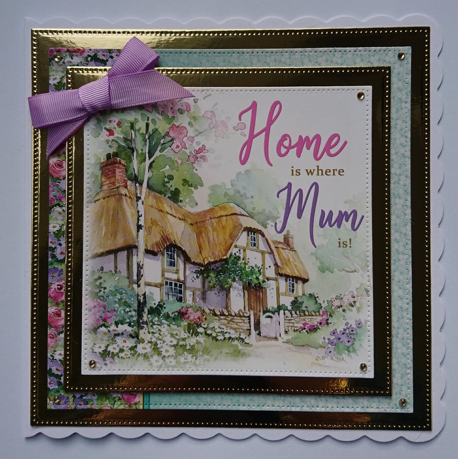 Home is where mum is {Greeting Card} Home is where mum is {Greeting Card}