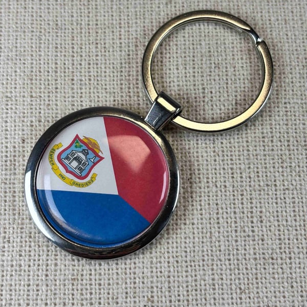 Sint Maartin Flag Keying