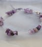 Sale-Amethyst floating bracelet - Image 1
