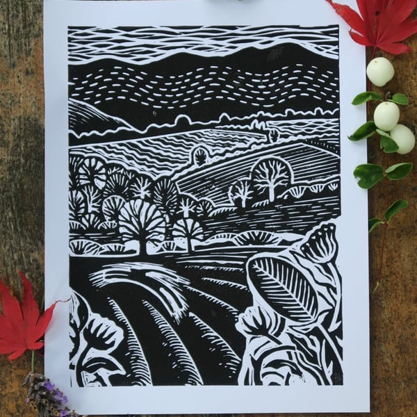 Hares on the mountain