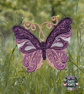 Butterfly Brooch – Free Standing Lace Embroidery