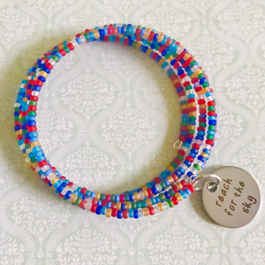 Toy Story Inspired Memory Wire Bracelet