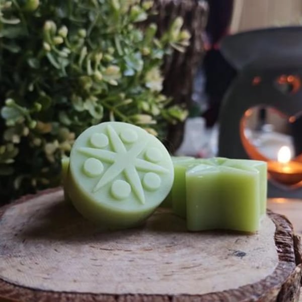  Honeydew Melon Wax Melts 70g - Vegan Soy Wax - Hand poured in Edinburgh