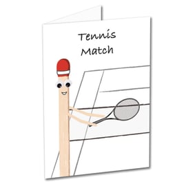 Matchstick Men - Tennis Match