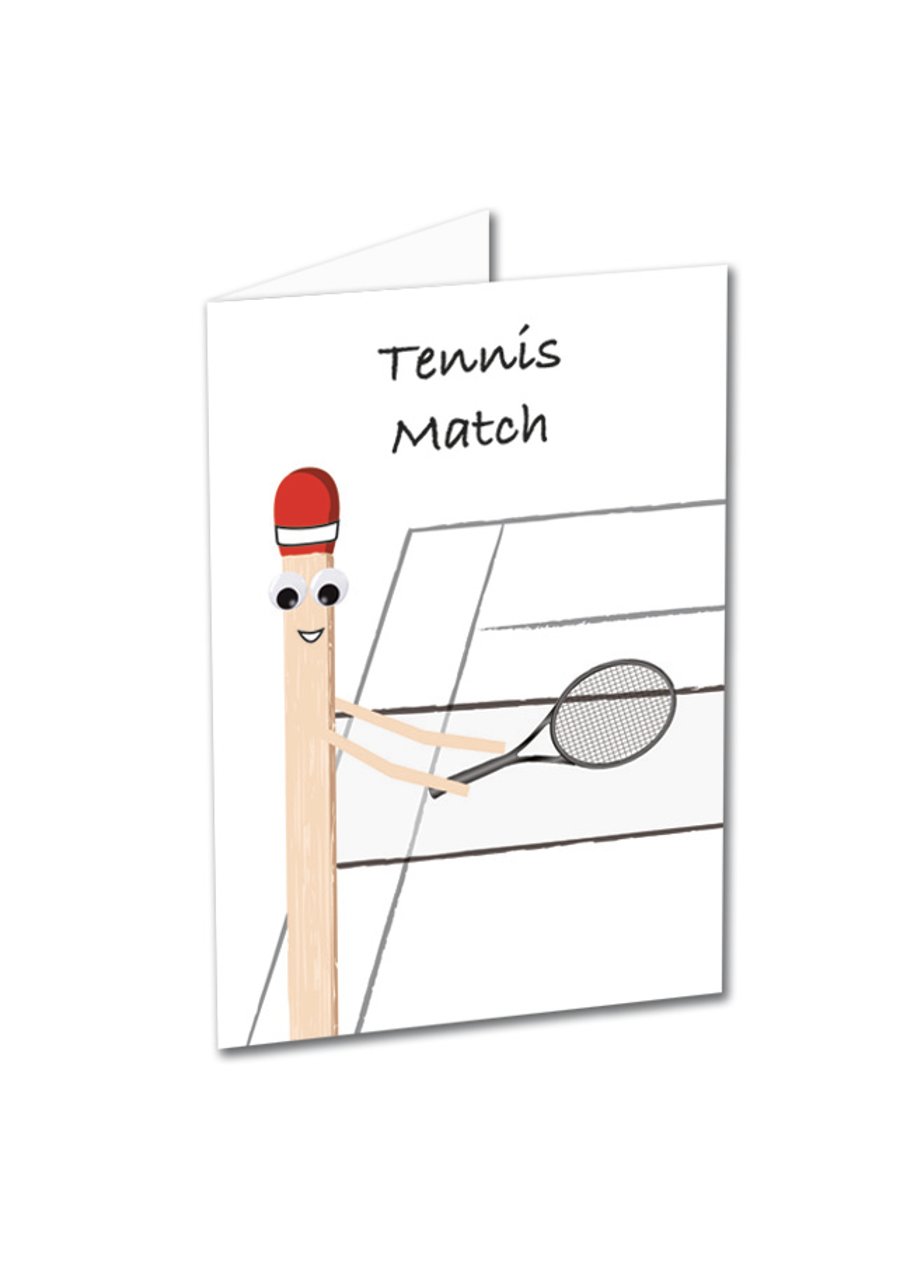 Matchstick Men - Tennis Match