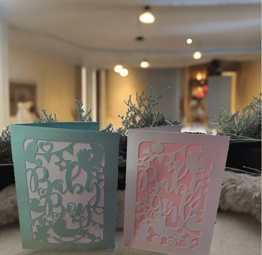 It’s A Boy OR It’s A Girl Baby Card